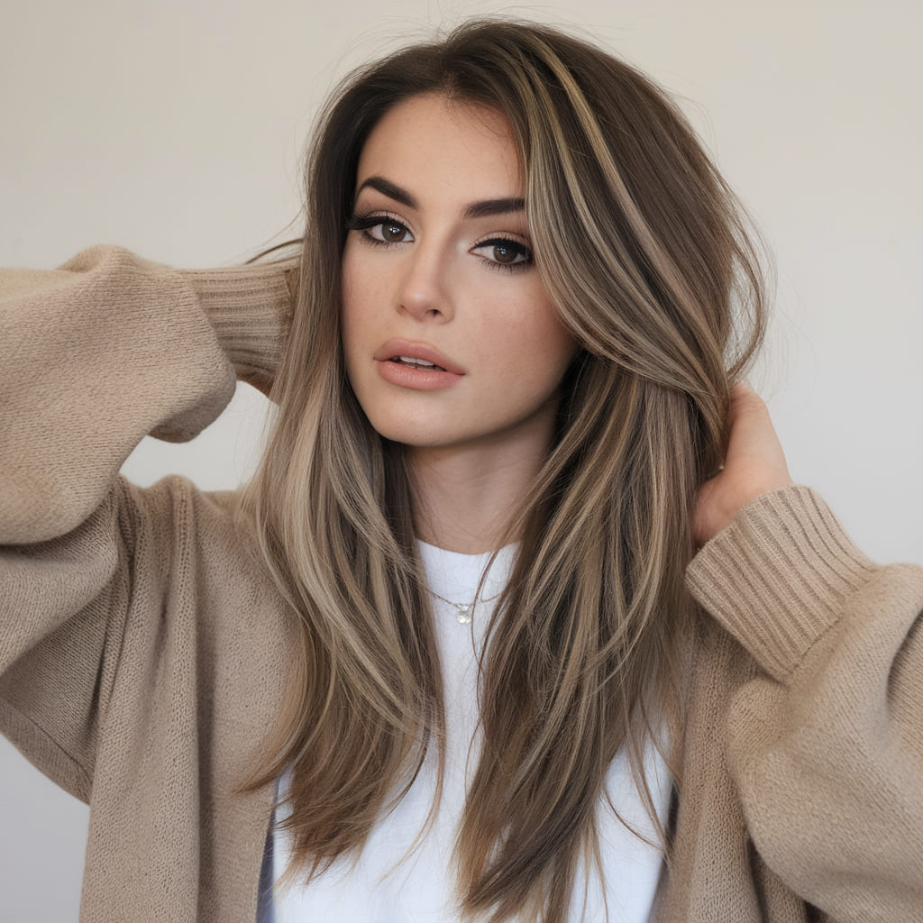 Long Layers with a Flexible Side Part