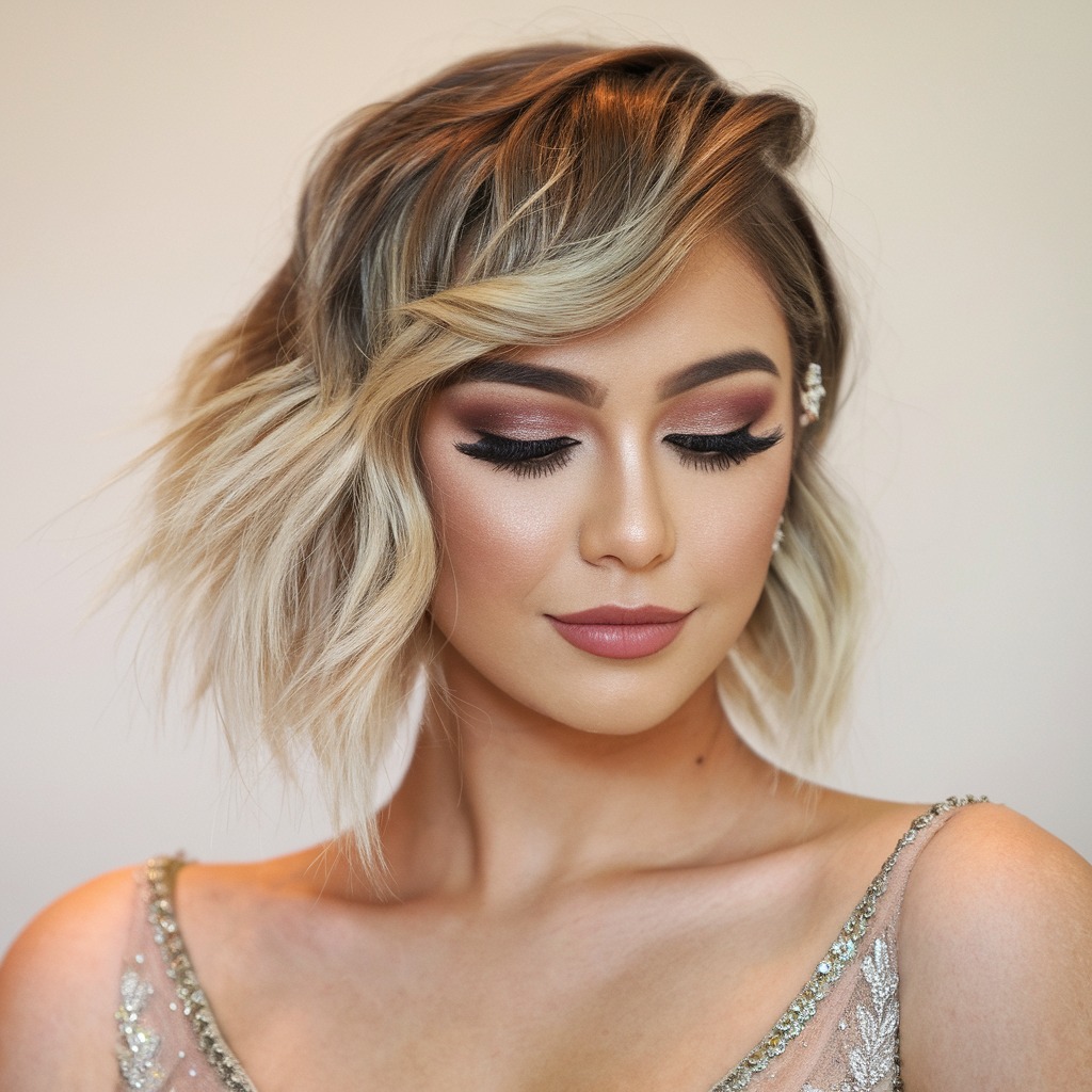 Textured Waves with a Side Part