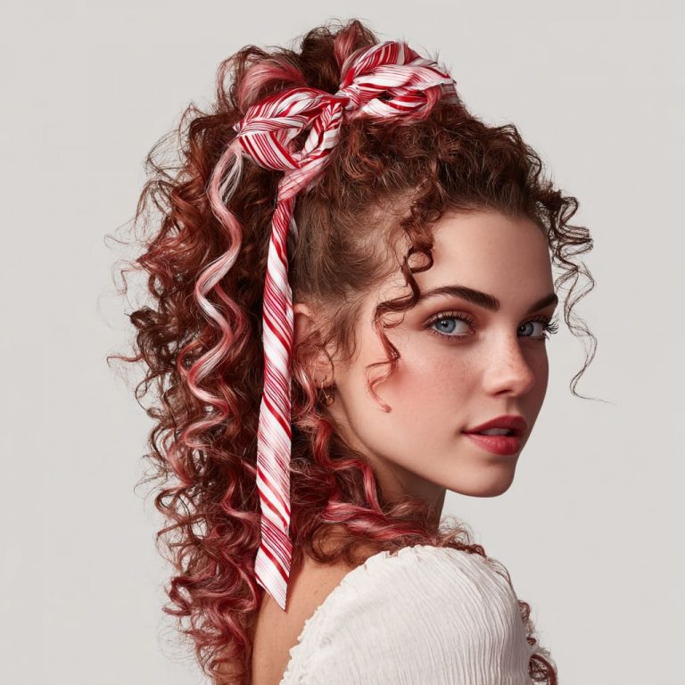 28 Christmas Hairstyles That Sparkle With Holiday Cheer