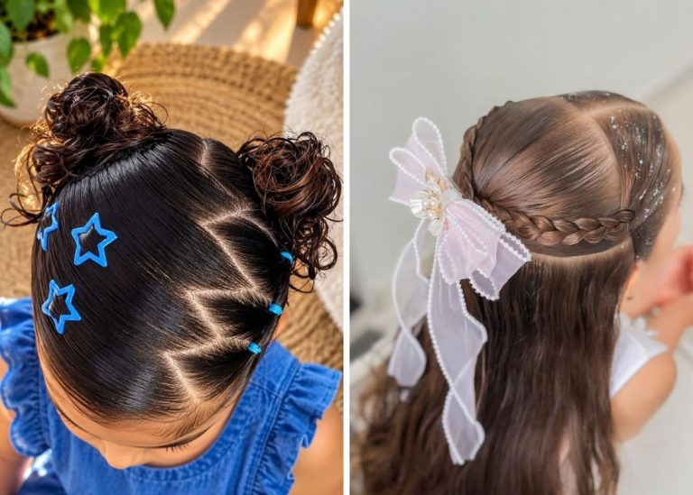 20 Cute Kids Hairstyles for Girls That Are Easy and Adorable